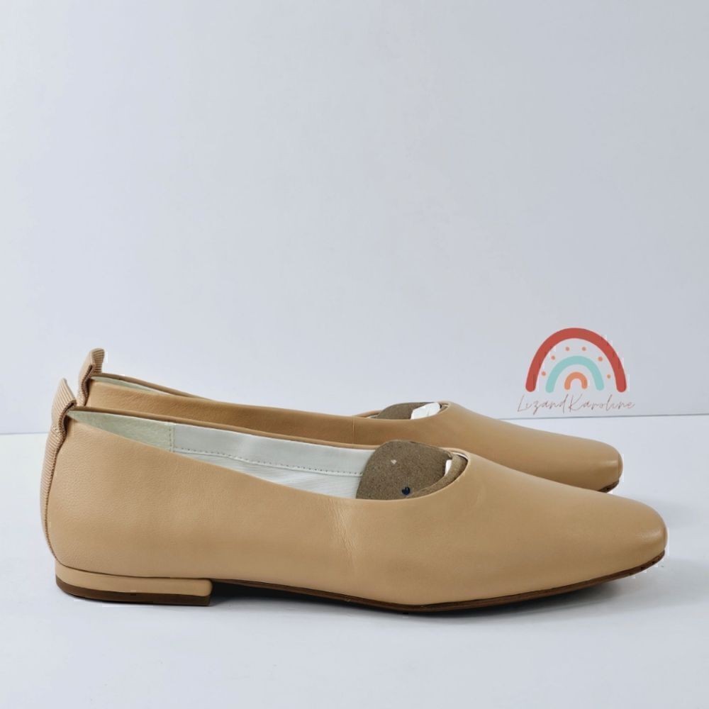New! Franco Sarto Vana Leather Ballet Flat - Picture 4 of 13